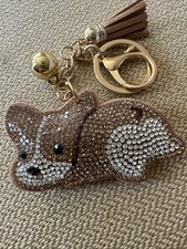 Vintage Keychain Dog Puppy