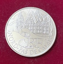 10 Euro Münze Silber 0.500 Frankreich 2011  Nord-Pas-de-Calais