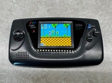 Sega Game Gear Console - Capacitors Replaced retro six lcd screen Tested Working