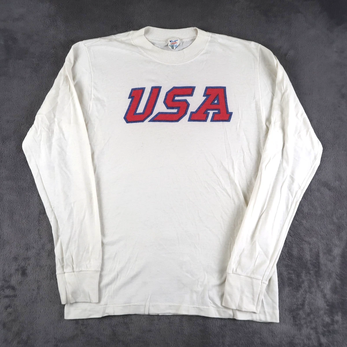 80’s CHAMPION college L/S tee Preços baixos em Manga Comprida Champion Camisetas Vintage década