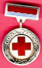 USSR LATVIAS Medicine Badge of Honourary Donor of Ministry Of Health 11189
