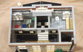 LEGO Creator Expert Modular Buildings Town Hall 10224 In 2012 Used W/Manual AsIs