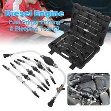 Diesel Tools Diesel Priming & Bleeding Kit  Fuel Male &Female Fittings Universal