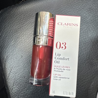 Lip Comfort Oil - 03 Cherry by Clarins for Women - 0.2 oz Lip Oil