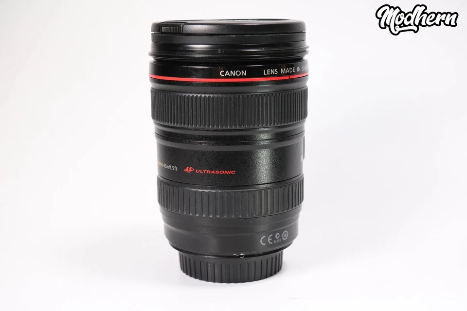 Canon EF 24-105mm F/4.0 L IS USM Zoom Lens + Filter - Image 3 of 4