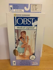 JOBST Ultrasheer Thigh High Lace Band  Natural Color Small