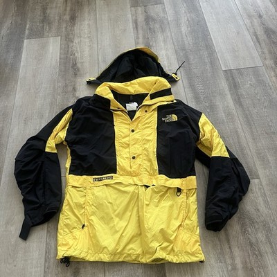 The North Face NWOT STEEP TECH Scot Schmidt Jacket Zip Hood Men L 56  Yellow/Blk