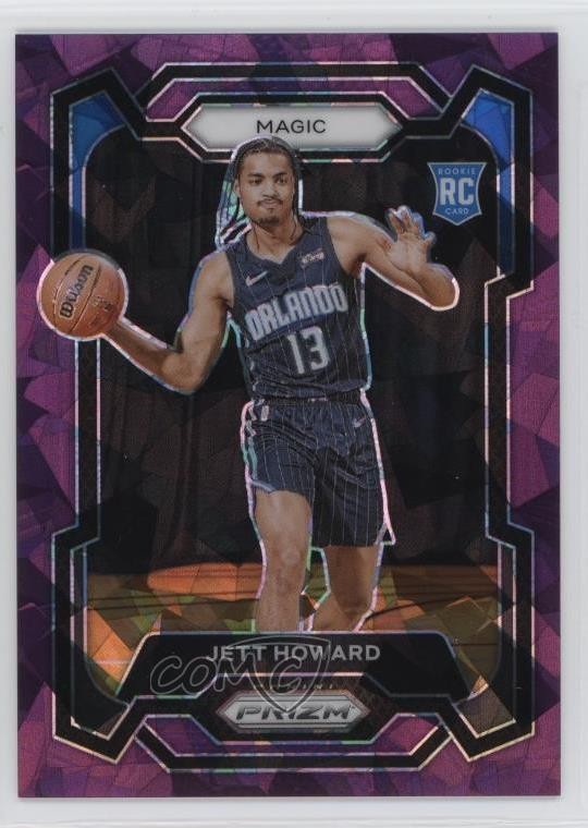 2023-24 Panini Prizm Purple Ice Prizm 92/149 Jett Howard #132 14cm