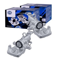 2X HELLA BREMSSATTEL HINTEN LINKS+RECHTS passend für OPEL ADAM CORSA
