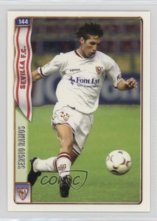 Sergio Ramos trading card