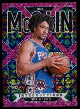 JARED MCCAIN 2024-25 Panini Mosaic Fast Break Rookie Introductions Pink /20 #1