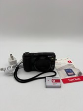 Sony Cyber-shot DSC-HX20V 18.2MP Digital Camera Black w/20x Zoom Bundle