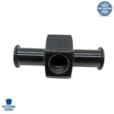Universal Aluminum Fuel Pressure Gauge Adapter With 18 Npt Fitting For 38