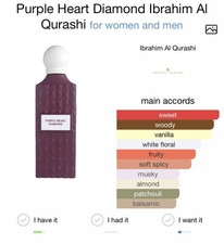 Purple Heart Diamond by Ibraheem Al Qurashi 150ml Spray - Free Express Shipping