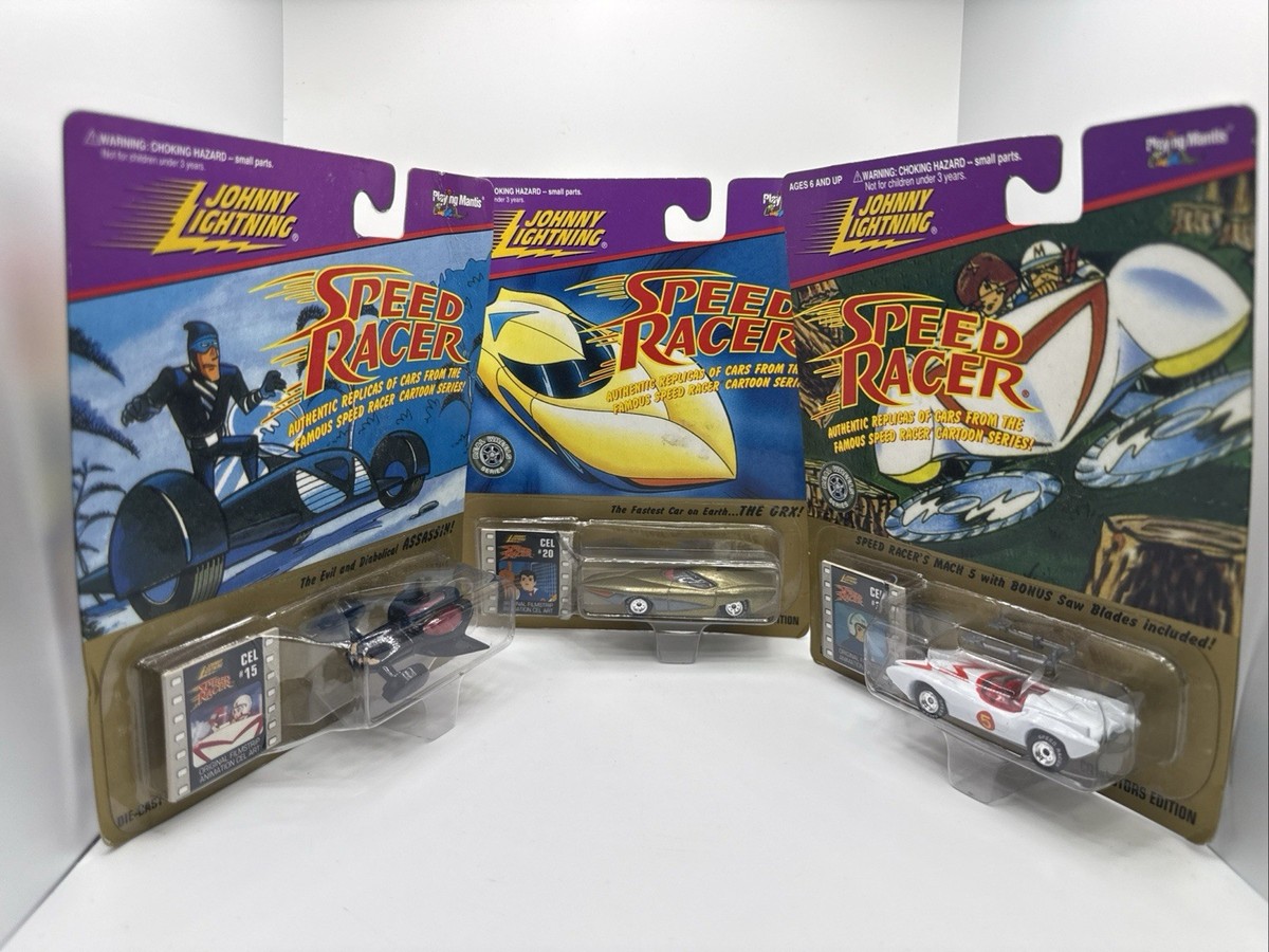 Johnny Lightning Speed Racer ミニカー Johnny Lightning Speed Racer Collectors Edition 3 Car Set | eBay