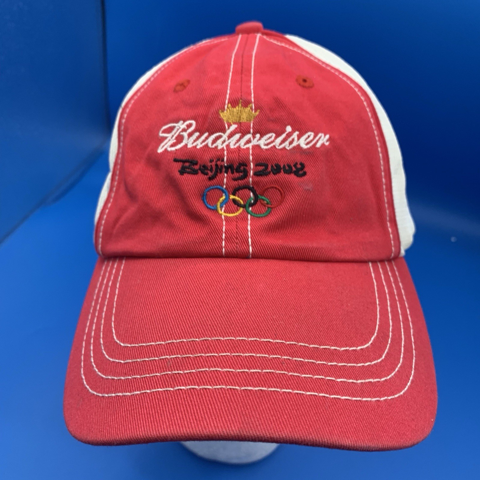 Budweiser Adjustable Cap Hat Strapback Headwear - image 2