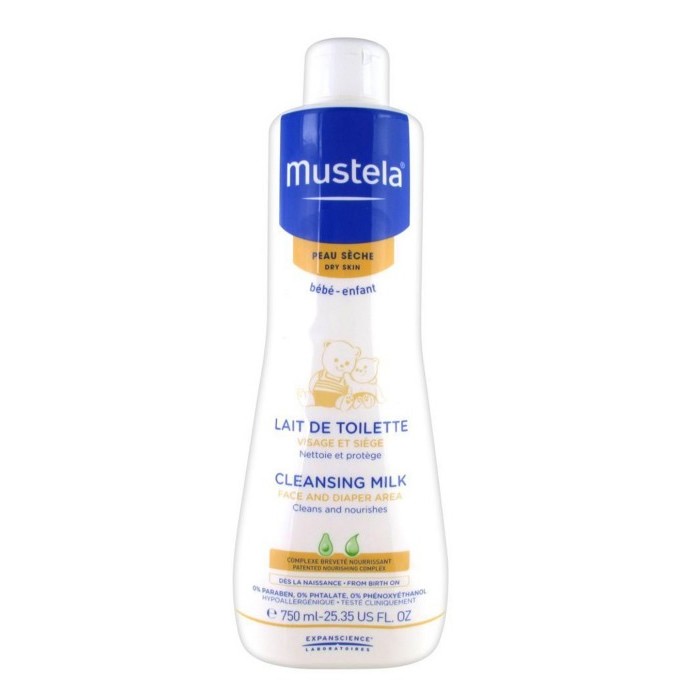 Mustela Latte Di Toilette Detergente Per Pelle Normale 750Ml - Immagine 2