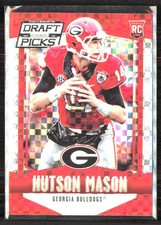 2015 Panini Prizm Collegiate Draft Picks #191 Hutson Mason Prizms Red Power