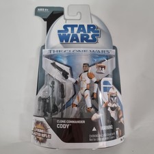STAR WARS The Clone Wars CLONE COMMANDER CODY No.10 Hasbro MOC OVP + Star Case