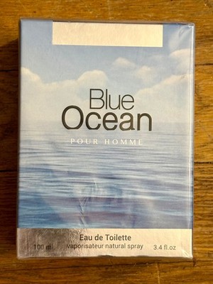 BLUE OCEAN Men's Cologne 3.4 Oz EDT Spray