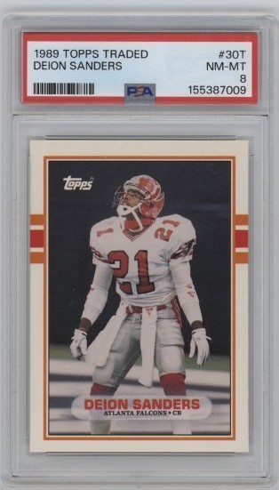 Deion Sanders 1989 Topps Topps Traded