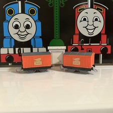 Sodor Mail Box Thomas Train Car Trackmaster Trailer Pull Behind HTF Gray Top