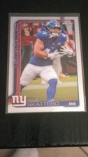 Topps 2024 Chrome Cam Skattebo Rookie #331 New York Giants Football Card