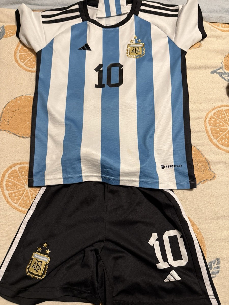 Shorts Messi Argentina Youth Jersey Youth Lionel Messi #10