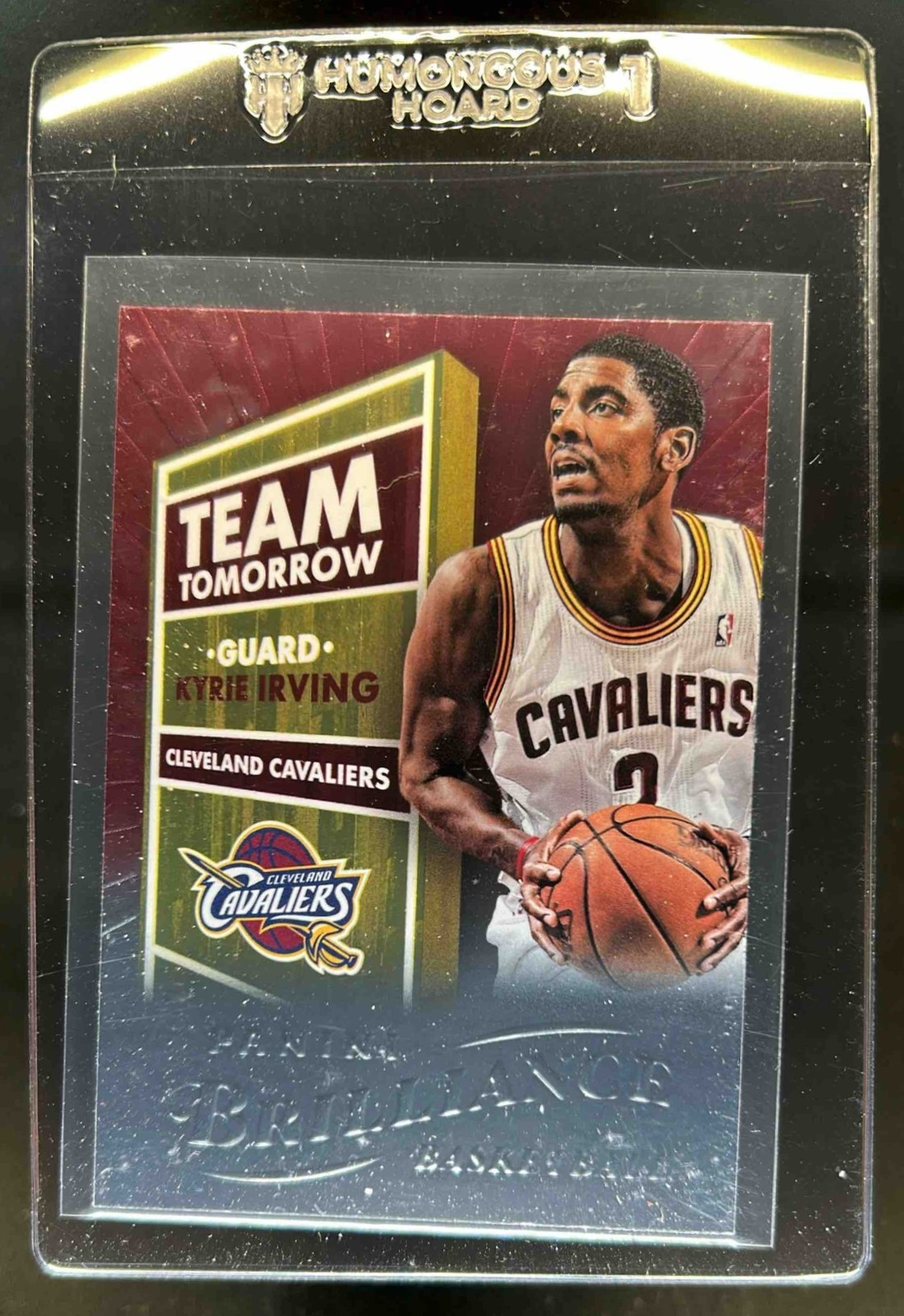2012-13 Panini Brilliance Kyrie Irving Team Tomorrow Rookie RC #4 Cavaliers