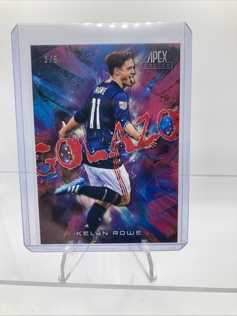 2016 Topps Apex 3/5 - Red Golazo #GOL-KR Kelyn Rowe New England Revolution