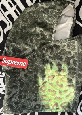 小物 Supreme Heat Reactive Balaclava Leopard Supreme HEAT REACTIVE Balaclava (Leopard Print) ~ Brand New Ski