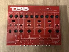 DS18 XM6LD 6-Way Active Crossover High/Low Line Driver 6 Channel Sub Control