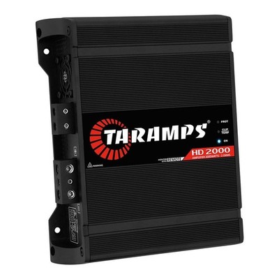 Taramps HD 2000 Black 2 Ohms 1 Channel 2000 Watts RMS MAX Car