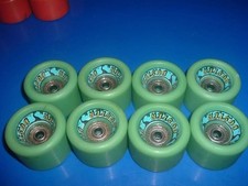New Old Stock GREEN Duster Speed Wheels.....96a 56mm x 39mm......
