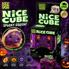 Nee-Doh-Halloween Nice Cube , Spooky Squish Schyling Halloween Squishy