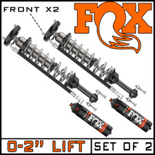 Fox 2.5 Performance Elite Dsc 0-2 Front Coilover Shocks 2015-20 Ford F-150 4wd Fox 2.5 Performance Elite Dsc 0-2 Front Coilover Shocks 2015-20 Ford F-150 4wd