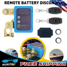 US Remote Battery Disconnect Switch 12V 240A Battery Switch Kill for Auto RV ATV
