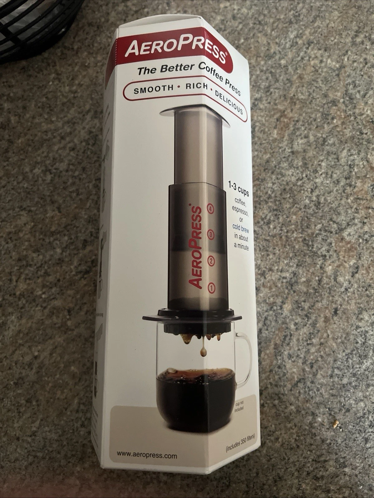 Aeropress Coffee Press 1-3 Cups