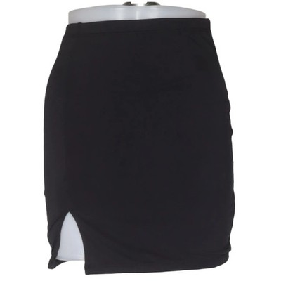 Melissa Bentsen x NA-KD, Rock, Größe: S, Schwarz, Elasthan/Polyester, Damen #PYl
