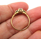 14K Yellow Gold Mounting Setting for Diamond Engagement Ring Size 7 1.9 Gr [R367 — photo 5