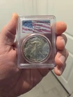 1987 Word Trade Center, WTC PCGS MS69 American Silver Eagle 1oz