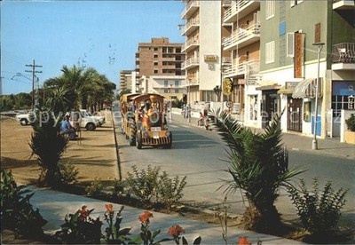 Malgrat de Mar Paseo Maritimo Costa del Maresme Touristenbahn