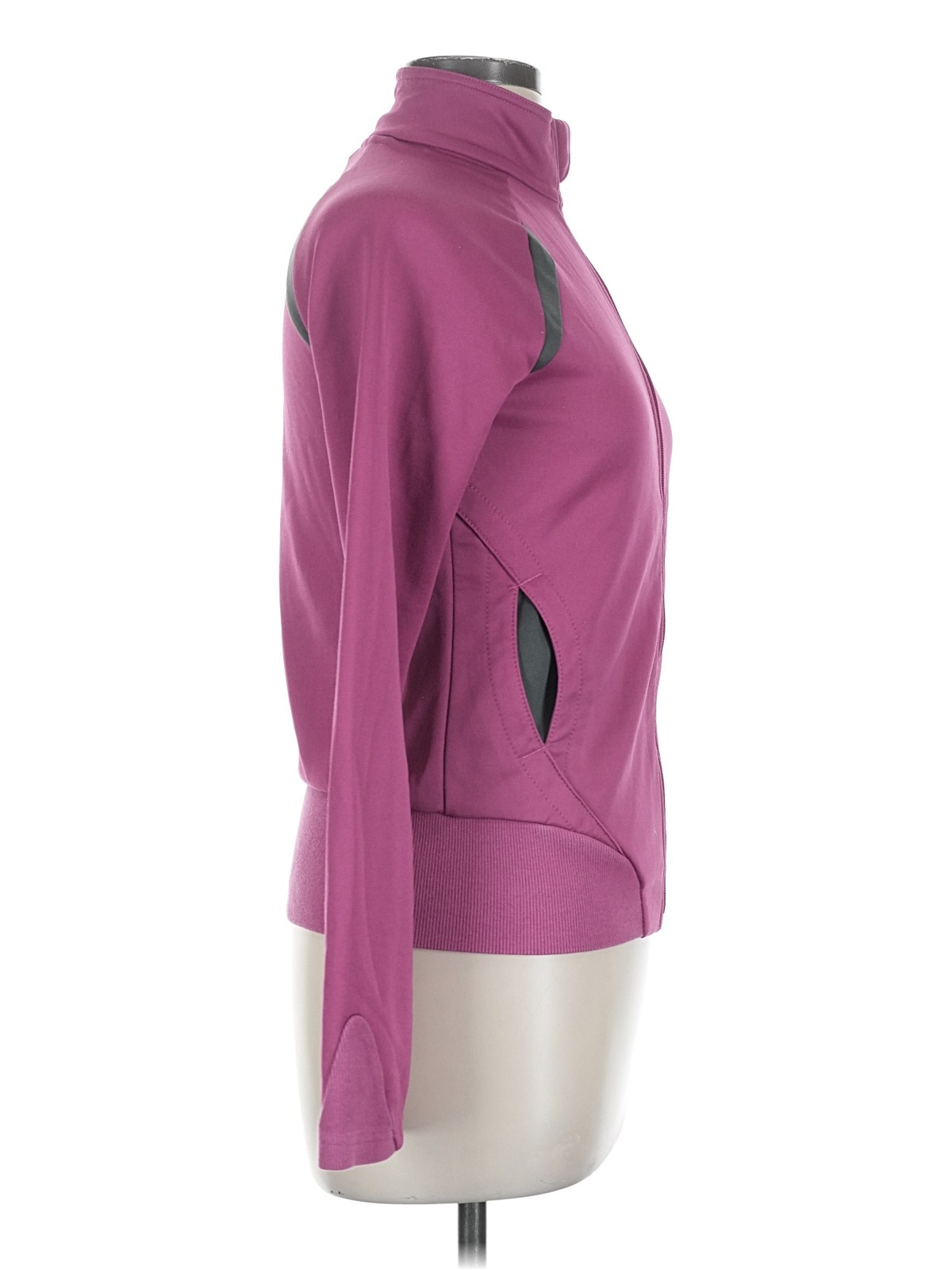 Puma Women Purple Track Jacket L thumbnail 3