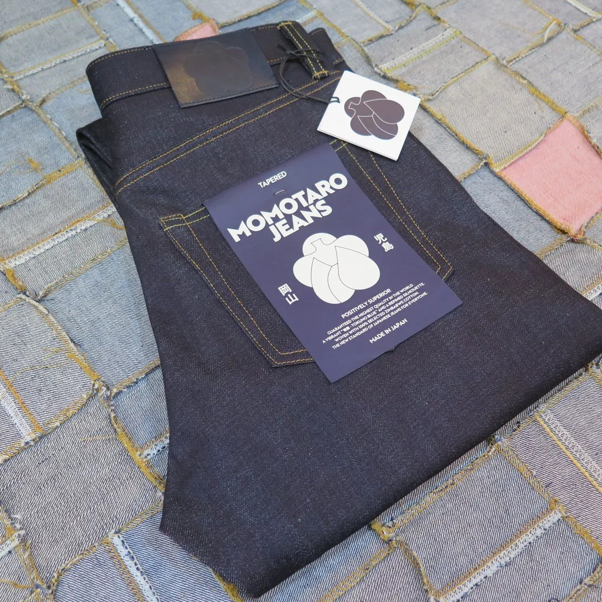 MOMOTARO JEANS 14.7oz Standard Tapered Zipper Fly MMJZ0200 Okayama