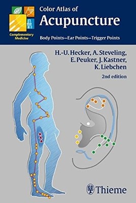 COLOR ATLAS OF ACUPUNCTURE: BODY POINTS, EAR POINTS, By Hans Ulrich Hecker
