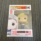 Funko Pop! Dragon Ball Z Android 18 #530 Vinyl Figure DBZ Dragonball Z