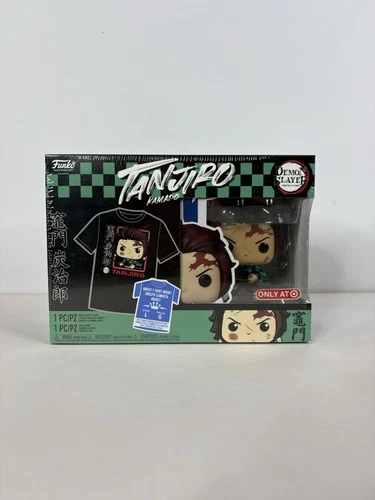Funko Pop & T- Shirt Demon Slayer Tanjiro Kamado Target Exclusive Sz L Tee New