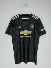 Adidas Manchester United 2020 2021 Away Football Shirt Soccer Jersey Size Large 