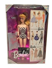 1993 NIB 35th Anv. Blond Barbie 1959 Special Edition Reproduction Retro Mattel
