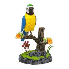 Simulation Bird Toy Birds Birdcage Toy Chirping Fluttering Talking Voice
